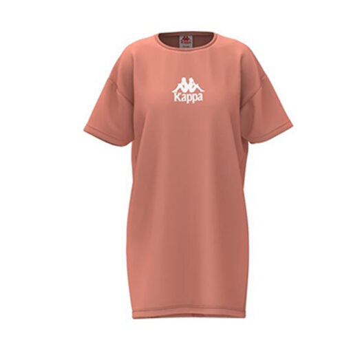 Kappa Auth Sbrambra Dress Pink Coral White