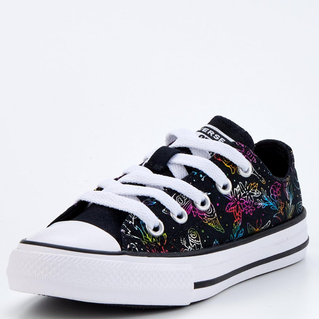 Converse Rainbow Butterfly Blac/Multi Sneaker