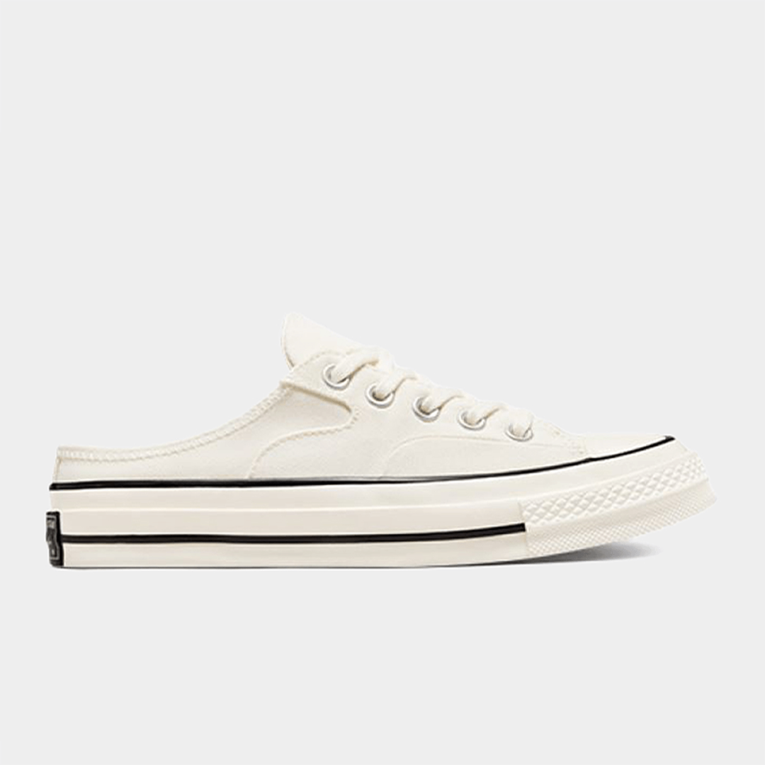 Converse Ladies Chuck Mule Recycled Canvas Foudation Slip Egret