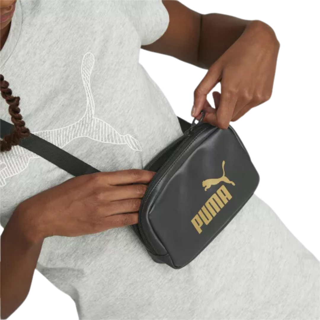 Puma Ladies Core Up Wallet X-Body Pu Bag Black