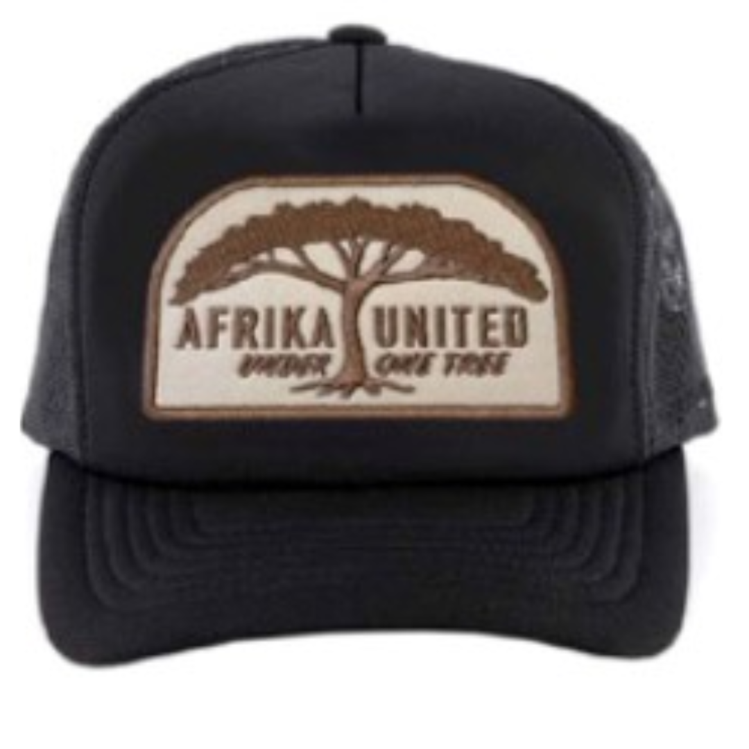 Afrika Joe Trucker Under One Tree Cap Black