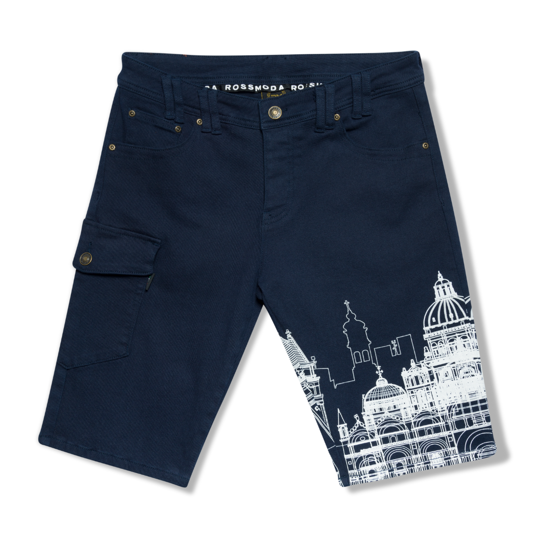 Rossimoda Man Venezia Denim Shorts