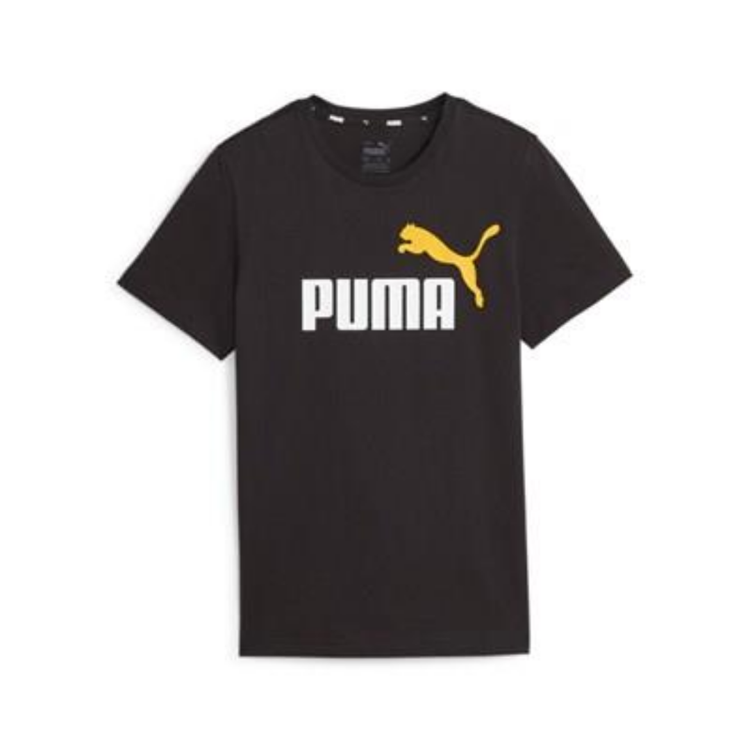 Puma Kids Boys Col Logo White T shirt