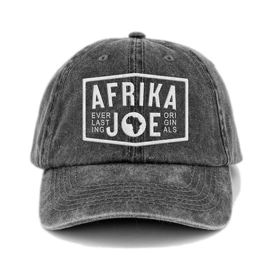Afrika Joe Trucker Grey &White